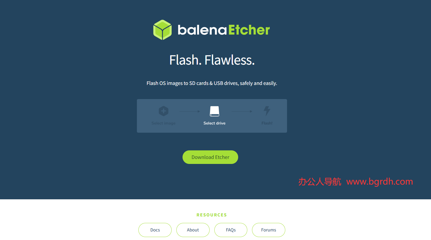 balenaEtcher插图 balenaEtcher