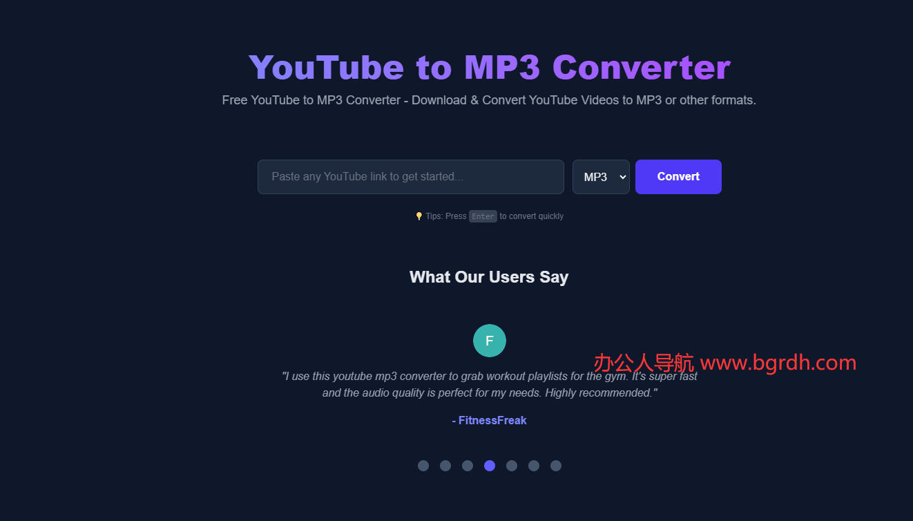 YouTube to MP3 Converter插图 YouTube to MP3 Converter