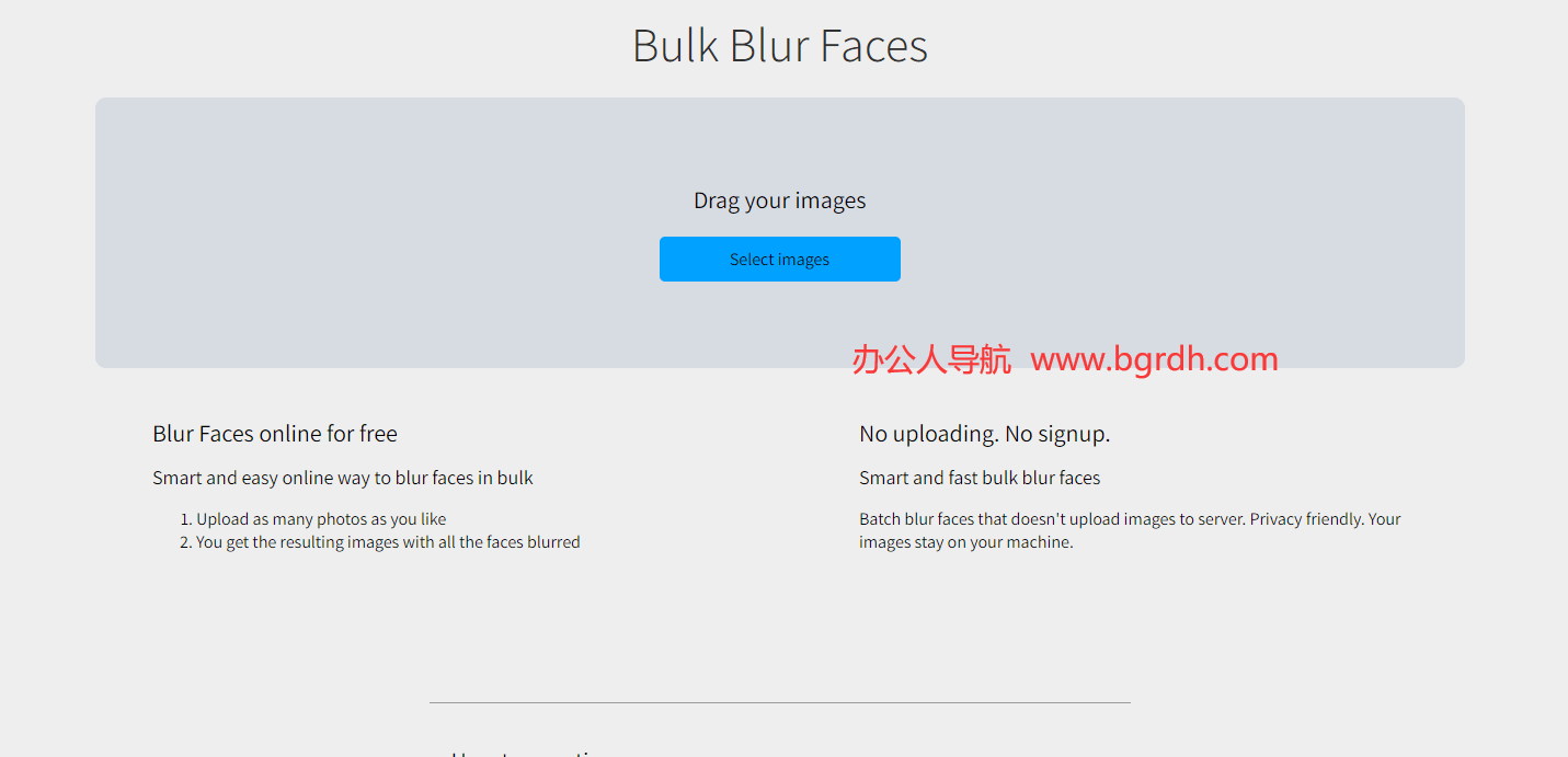 Bulk Blur Faces插图 Bulk Blur Faces