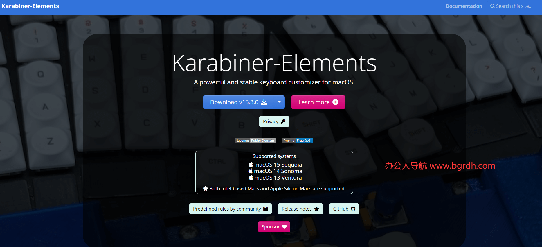 Karabiner-Elements插图 Karabiner-Elements