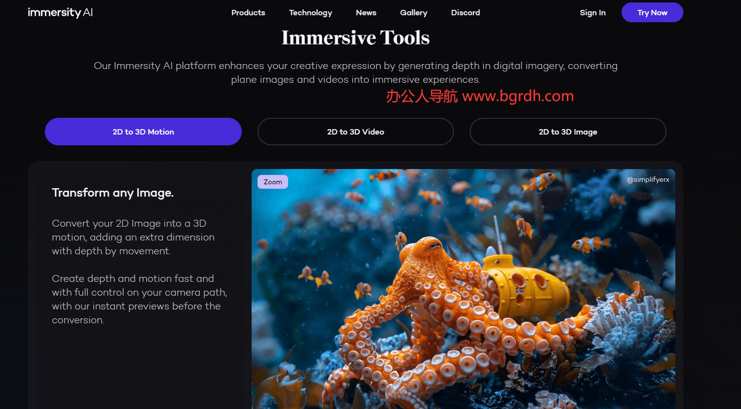 Immersity AI插图 Immersity AI