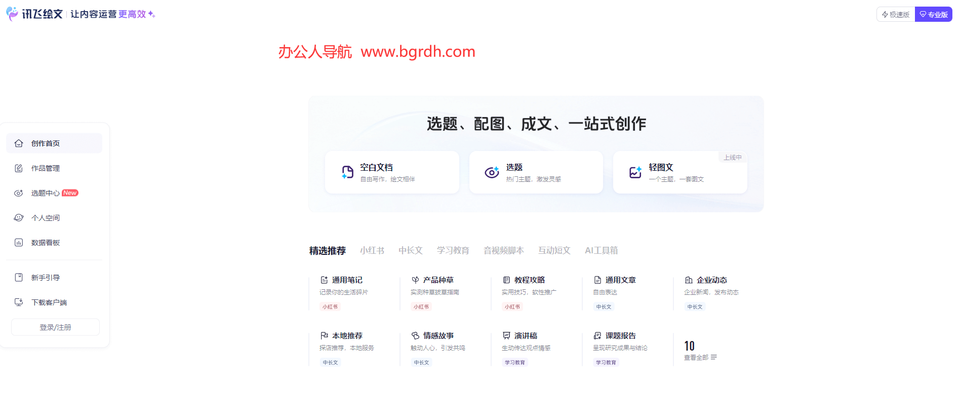讯飞绘文