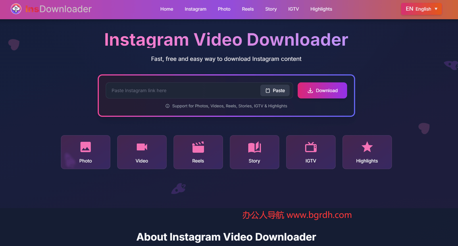InsDownloader插图 InsDownloader