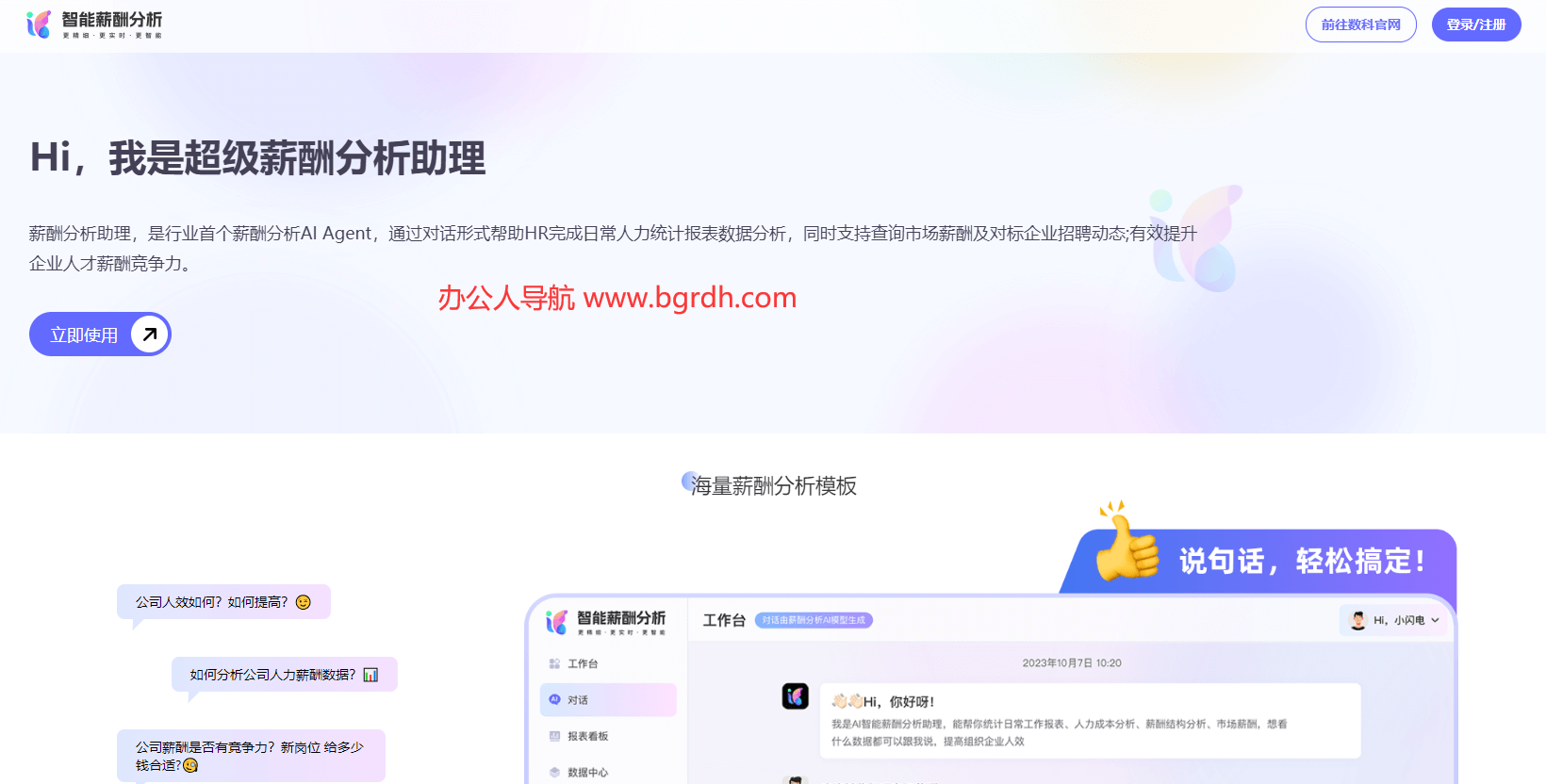 薪酬分析助理AI