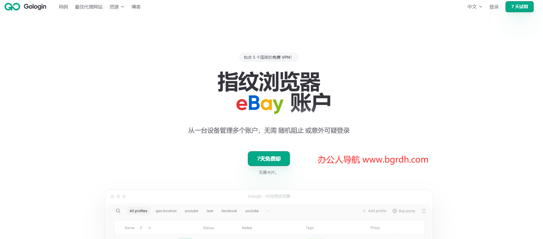 GoLogin插图 GoLogin