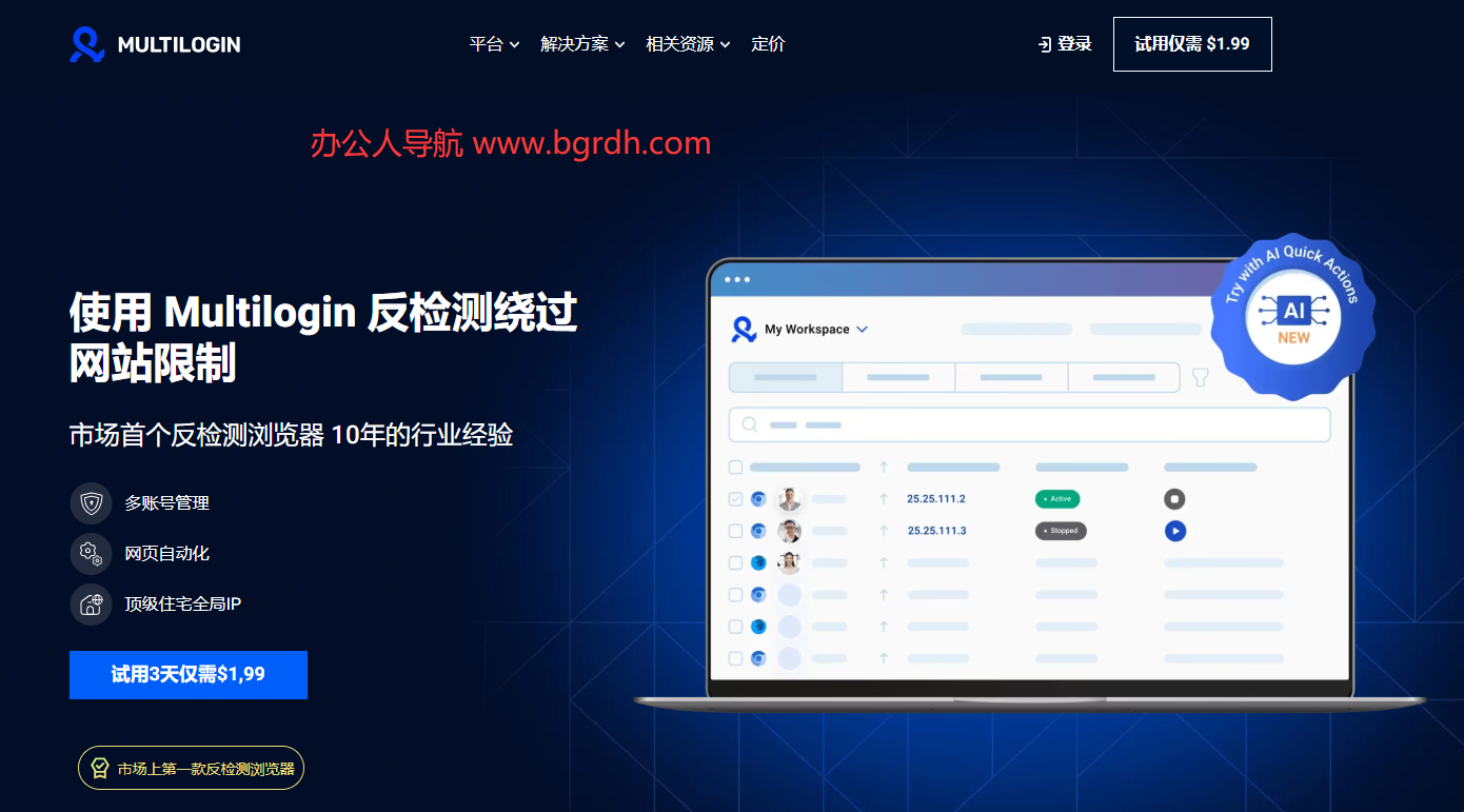 Multilogin浏览器插图 Multilogin浏览器