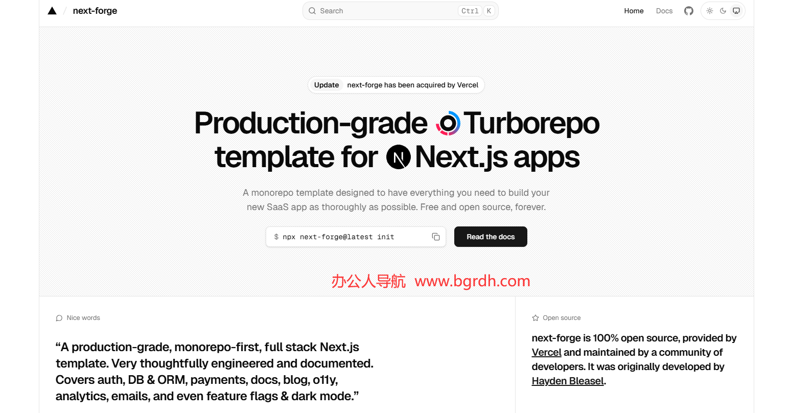 Next-Forge插图 Next-Forge