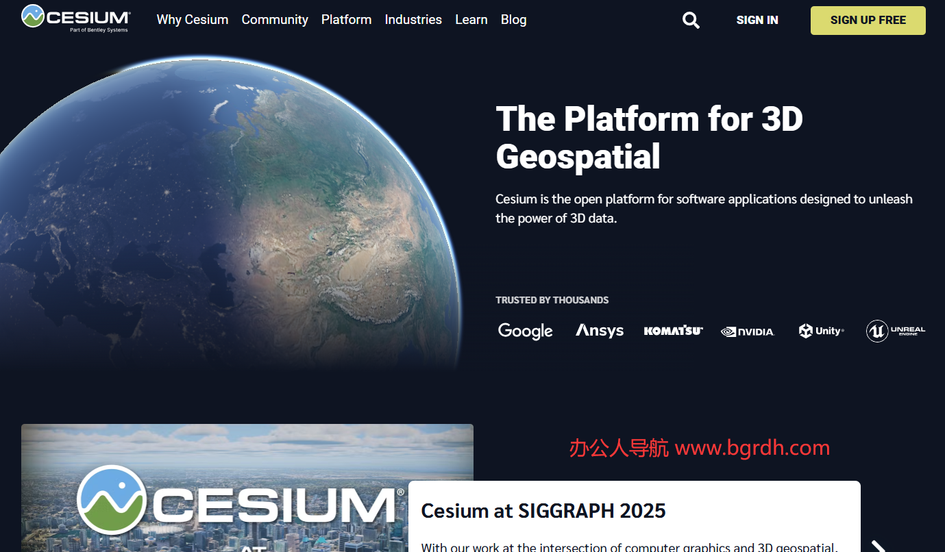 Cesium插图 Cesium