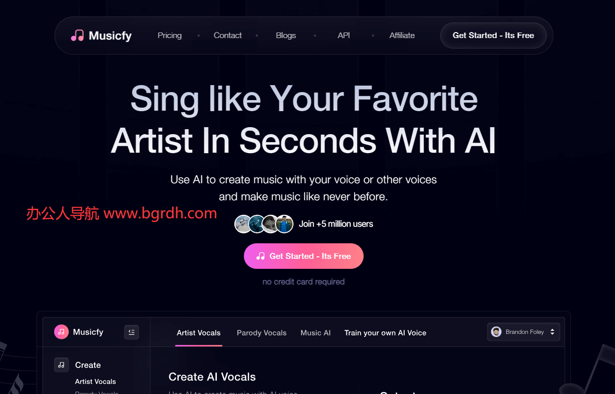 Musicfy插图 Musicfy