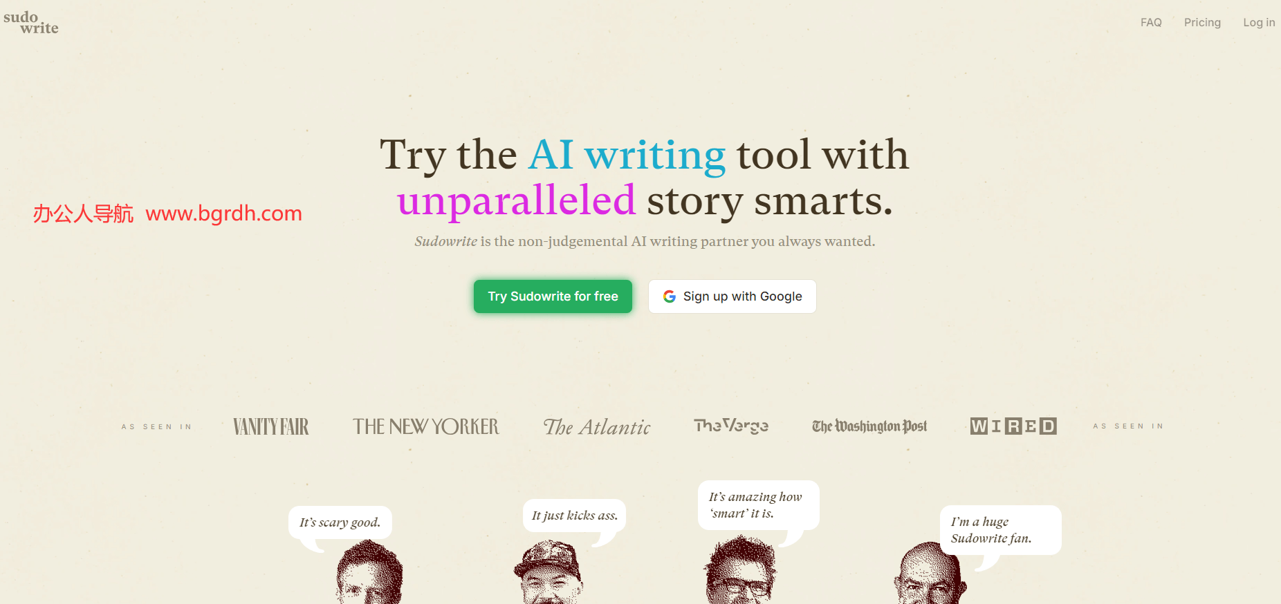 Sudowrite插图 Sudowrite