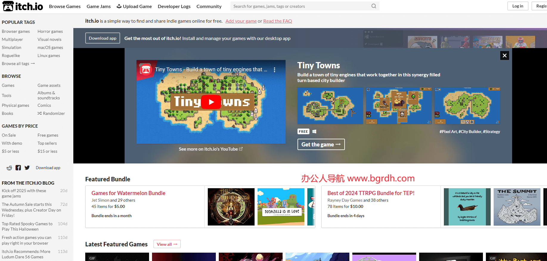 Itch.io插图 Itch.io