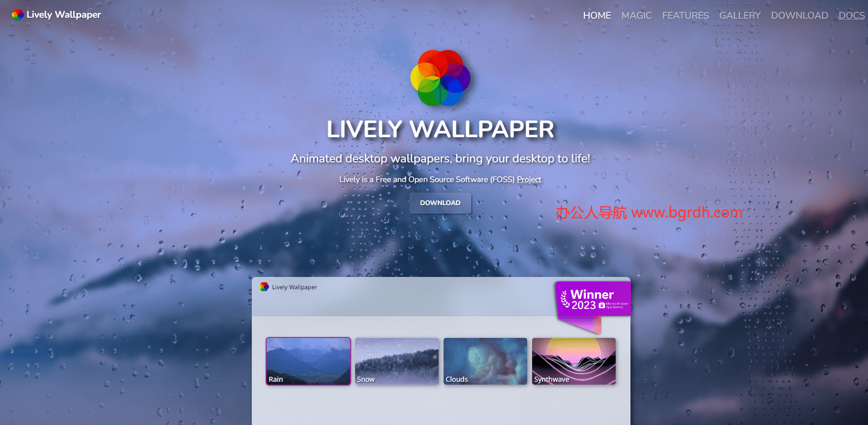 livelywallpaper插图 livelywallpaper