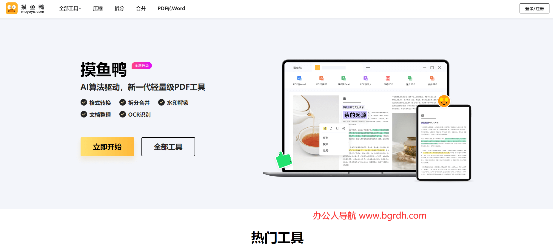 摸鱼鸭插图 摸鱼鸭