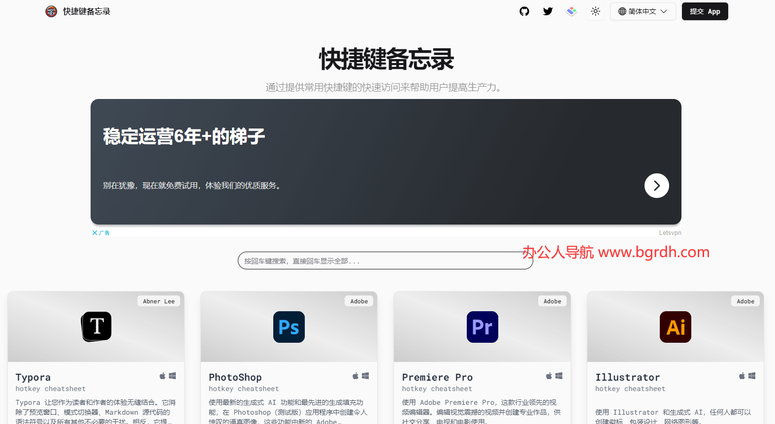 快捷键备忘录插图 快捷键备忘录